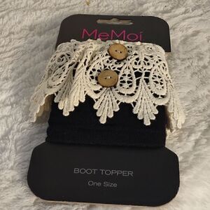 Me Moi Lace Boot Topper
